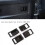 Car Inner Door Handle Bowl Trim for   2004‑2018 4PCS 7
