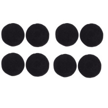 Foam Pad Ear Pad Cover for Headphone (Black, 50mm, Packet of 8 Pcs)