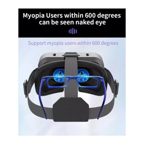 ÓCulos 3D VR Headset PortáTil Montado Na CabeçA AjustáVel para 4,7-7,0 Polegadas Android  Phones ÓCulos de Realidade Virtual 2