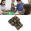 20PCS Black Plastic Dice 1.6cm for Board & Math Games Classroom Fun 15