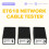 ET618 Network Cable Tester with LCD Display Analogs Digital Search POE Test Cable Wiremap Tester ID Mapping Tool(A) 2