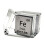 30Pcs Acrylic Box Trays for 0.39Inch 10mm Elements Cubes Clear Case Periodic Table Bracket for Elements Collections 3