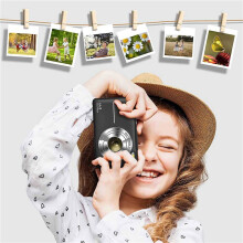 2X 1080P Full HD Digital Camera 44MP Compact Camera 2.4 Inch LCD Screen 16X Digital Camera Video Camera