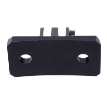 3X CNC Skydiving Helmet Fixed Mounts for Hero 1 2 3 3+ 4 5 Session/ Yi/SJ/GitUp Sport Camera Black