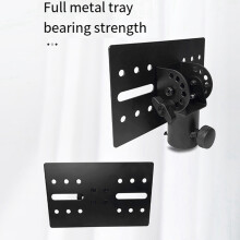 2X Tappo Superiore Adattatore per Supporto per Altoparlante DJ Girevole con Supporto In Metallo 35 mm per Treppiede Tappo Superiore Adattatore