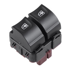 2X New 254113300R Front Left Electric Power Window Double Button for Clio Dacia