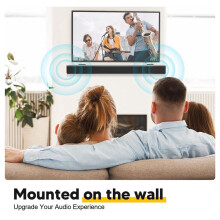 8X Soundbar-Bevestigingen Wandbeugels Eenvoudig Te Installeren Anti-Val Wandplankhouder, Universele Soundbar-Luidsprekermontagebeugel