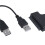 3X USB2.0 to  Adapter Cable 33cm for 2.5 Inch External SSD HDD 7