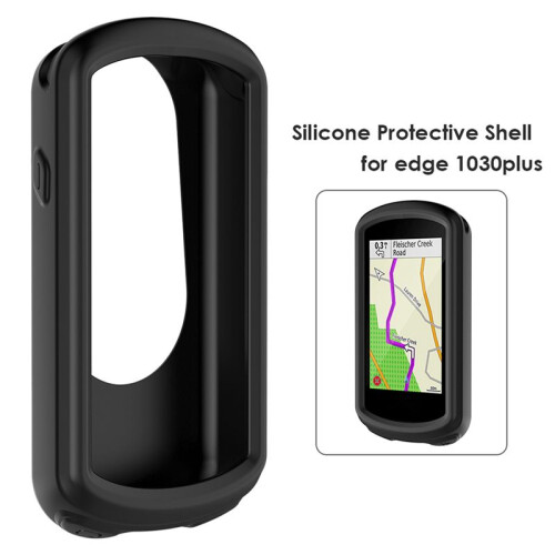 2X Capa Compatível com GPS   1030  - Capa Protetora de Silicone Capa Impermeável de Silicone TPU de Sílica - Preta 2
