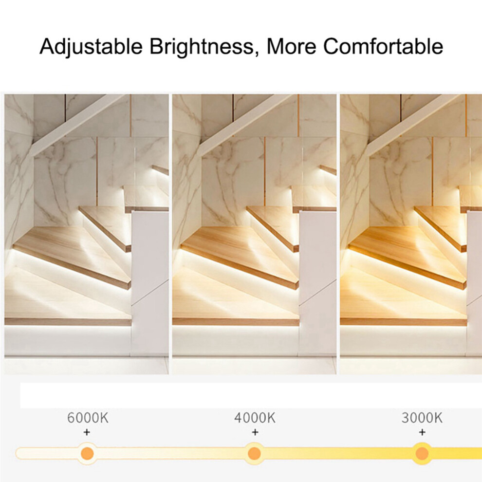 2X For Stairs Flexible Strip Indoor Led Motion Sensor 32 Channels Adjustable Brightness 12V 24V 6031002850434
