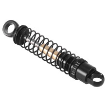 4Pcs 40Mm Metal Oil Damper for Axial SCX24 C10 JLU Gladiator Bronco 1/24 RC Crawler Car Upgrades,Black