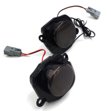 2 Peças LED Luz de Seta Luz de Nevoeiro Anjo Olho Lâmpada Marcador Frontal para Jimny JB64 JB74 2019 2020 A