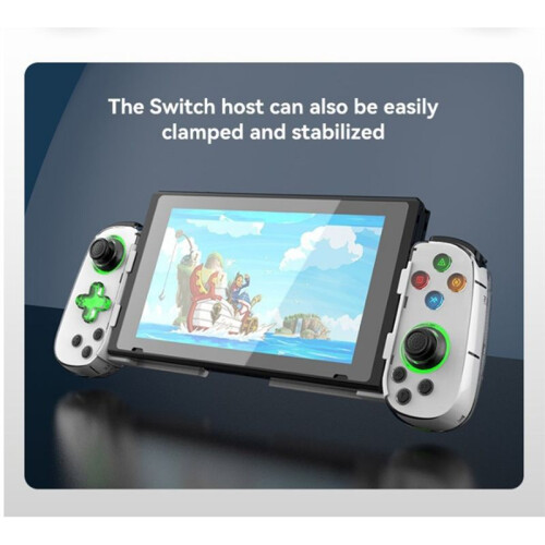 D8 Telescopic Game Controller with Turbo/6-Axis Gyro/Vibration Gamepad -Compatible5.2 for PS3  PC A 2