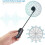 2X New 2 in 1 Handheld UHF Wireless Microphone Professional -Wear Mic Volume Amplifier for Speech Teaching 9