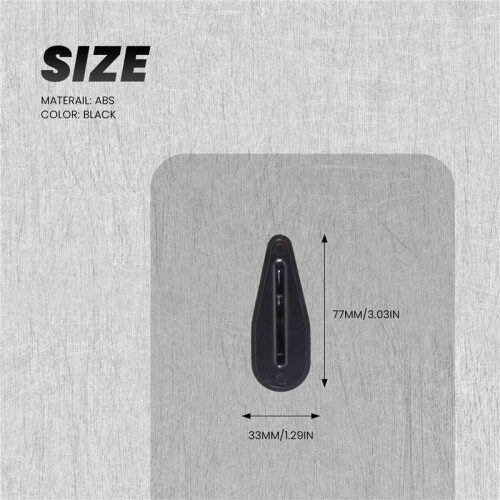 Universal Kit Aile De Spoiler D'ailerons De Requin De Toit En ABS De Style EVO 2