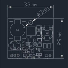 5X Boost High Voltage Power Supply Module 9V-12V to 160V-220V for SZ3-1 QS30-1 IN-14 Nixie Tube Glow Clock Magic Eye