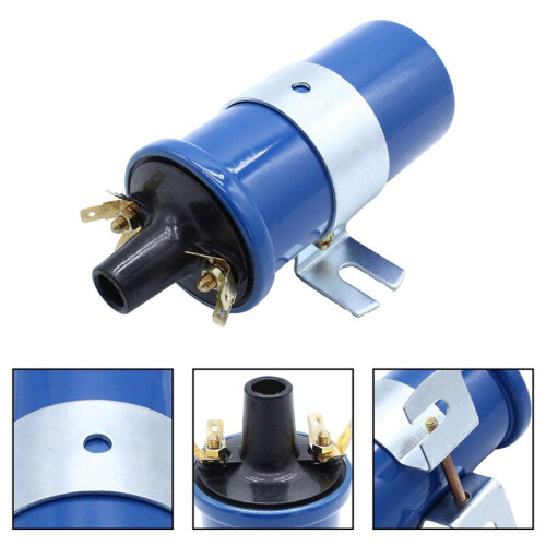 00012 12 Volt Ignition Coil for  Bug Bus Ghia    0221119027 2