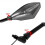Motorcycle Modified 10mm Universal Rearview Mirror with Turn Signal Light LED Rear View Mirror with Light Side Mirror,A 2