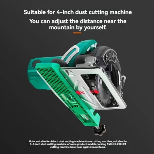 Adjustable Cutting Machine Base Guide Wood Cutting Guide Portable Saw Guide Rail for Precision Cutting and Milling 2