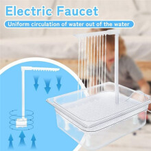 Bird Bathing Tub Shower Box Automatic Bath Fountain Multipurpose Bird Shower Fountain for Parakeet Cleaning