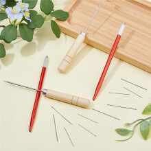 Doll Hair Rooting Holders Set Tools,DIY Handle Doll Wig Tool Supplies Doll Hair Rooting Holders Set Reroot Rehair Tools