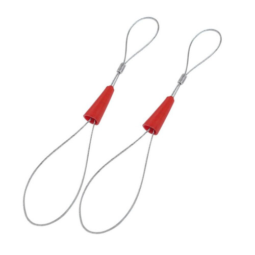 Electrical Threader Lead Tool 25M Cable Wire Guide Three-Strand Wall Threader Cable Stringer with Two Tighteners 2