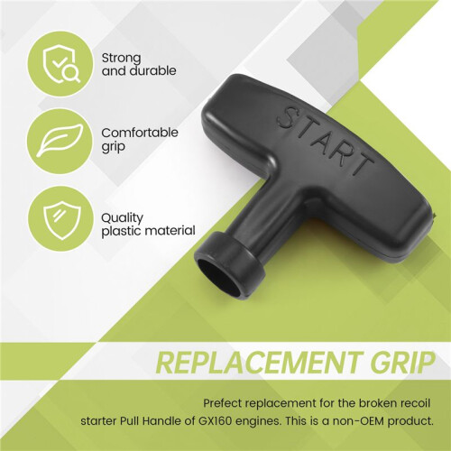 Replacement   Pull Handle Grip Black for Motor 2