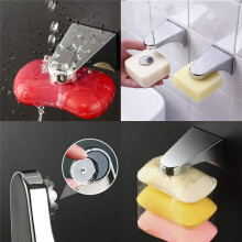 2X Soap Holder Magnetic, Soap Dishes Wall Mounted,Soap Dish Easy to Use,for Bathroom Wall,Kitchen Sink,Etc
