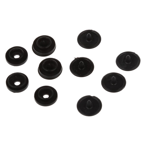 50 pcs T3 KAM SNAPS press studs Scrapbook Sewing buttons black 1