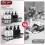 Stick- Shower Organizer, Shower Rack with 16 Hooks, Black 2-Pack 3