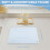 Large Silicone Pot Holder Square Thick Heat Insulation Pad Non-Slip Corrugated Kitchen Table Mat(Light ) 7