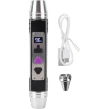 Linterna de Jade de Doble Luz, Recargable por USB, con LED para Identificación de Gemas, Ideal para Joyería, Cera de Abejas.