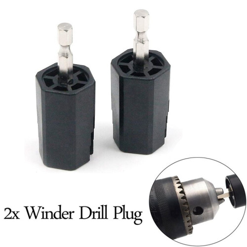 4Pcs String Winder Tuning Peg Puller Replace Electric Drill for Guitar Bass Repair Tool Kit 1