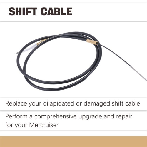 1 Set Lower Shift Cable Kit 865436A02 Replacement Spare Part for  Alpha Gen One & Two 1 2 R MR MC 1