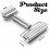 Pizza Roller Stainless Steel Small Rolling Pin, Smooth Non Stick Dough Roller Set, Metal Kitchen Utensils for Baking 5