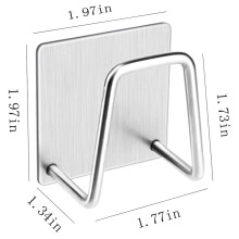 Niet-Geperforeerde Sponsrekken Roestvrijstalen Sponsafvoerrekken Stalen Balrag Opbergrek Sink Rack Rack