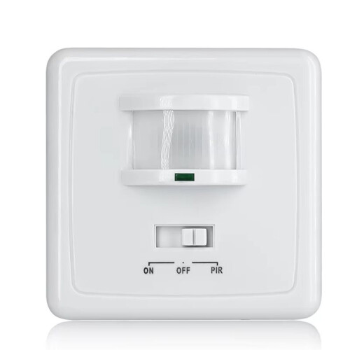 220V Wall Mounted PIR Infrared Motion Sensor LED Light  MAX 600w Load+9m Max Distance