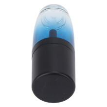 4,5 ml transparente Gradient-Black- und Blau-Lippenstift-Glasröhrchen, ABS DIY-Behälter