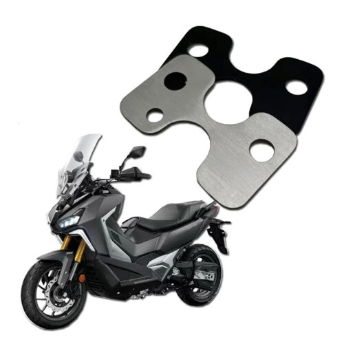 Motorcycle Thickened Stable  Lock Reinforcement Spacer  Closure  Shim for SYM ADXTG 400 Silver 2