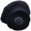 Polystyrene Black Foam Men Model Mannequin  Dummy Stand Shop Display Hat, 8 X BLACK 7