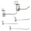 25 x Slatwall Single Hook Pin Shop Display Fitting Prong Hanger 100mm 9