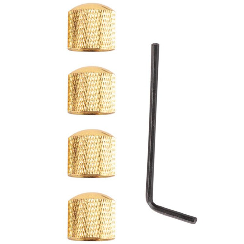 32Pcs Metal Volume Tone Dome Tone Guitar Speed Control Knobs with Screws 2