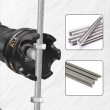 Accesorio de Taladro con Cremallera para Tuercas para Instalaciones Eficientes de Bastidores de Conductos y Sistemas de Soportes.