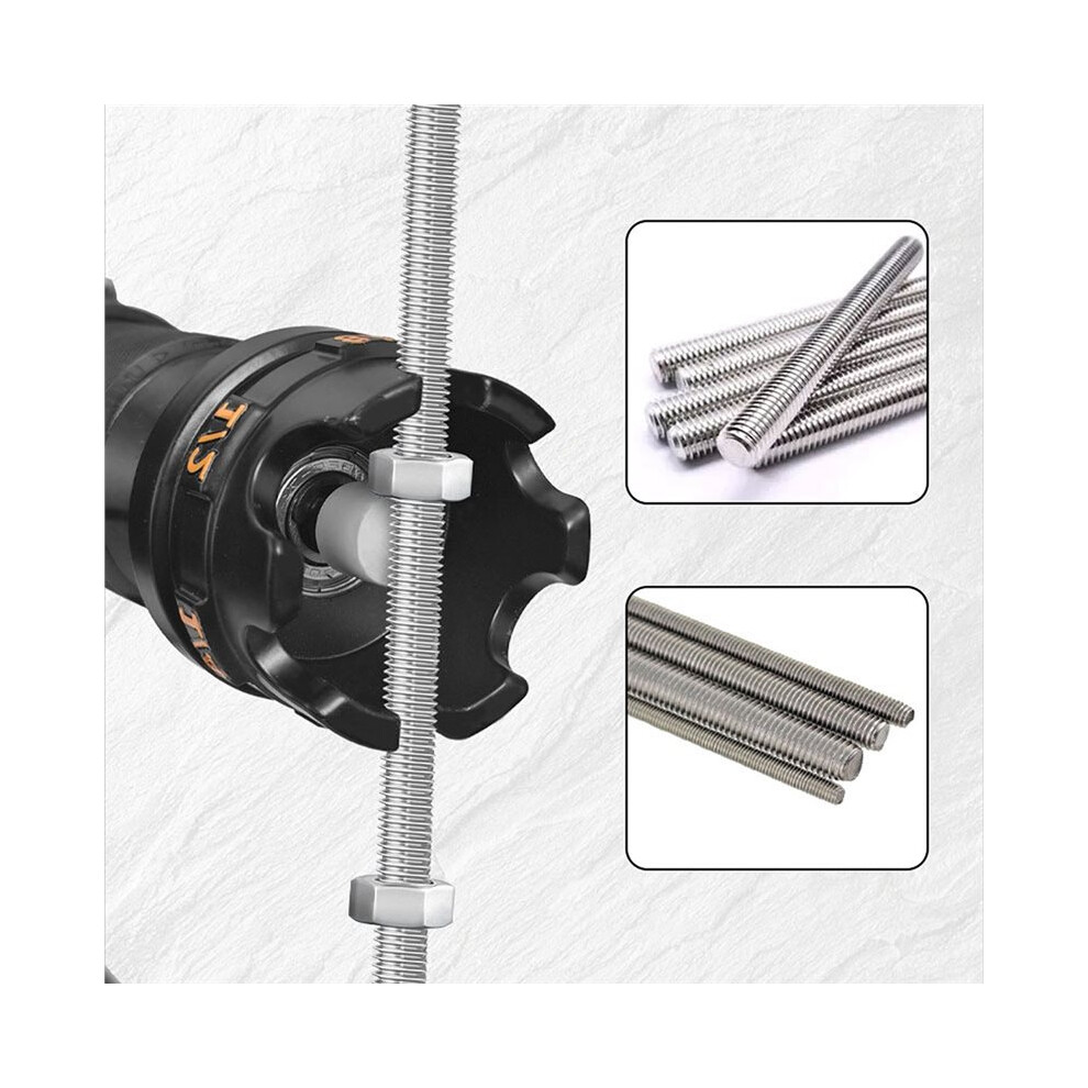 Nuts Zipper Drill Attachment For Efficient Conduit Racks & Strut System Installations 6034266119422