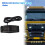 4pcs Smoked White Front Grill Light LED  Lamp for     Truck Lorry Double Burner Indicator Light 3