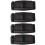 4pcs Smoked White Front Grill Light LED  Lamp for     Truck Lorry Double Burner Indicator Light 5