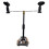 4 in 1 Microphone Clip Stereo T-Bar Thread Adapter Bar Mount Stand Tripod Floor Stand for Interview Speech Chorus Studio 2