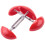 2 Pieces Tendeur de chaussure reglable  - rouge 6