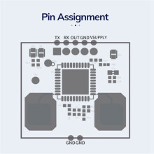 24G Millimeter Wave Module ME73MS02, ARM Cortex-M4 FMCW Human Presence 8m Detection for Home Security