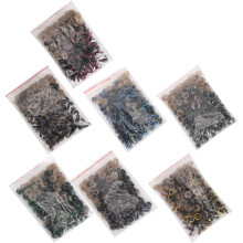 700 Stück Mehrfarbige Plastikspielzeugaugen 8mm-14mm für Teddybären & Puppen